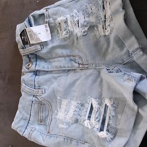 2 pairs of high waist rue21 shorts